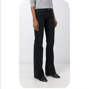 IRO Black Fray hem Flare Jeans